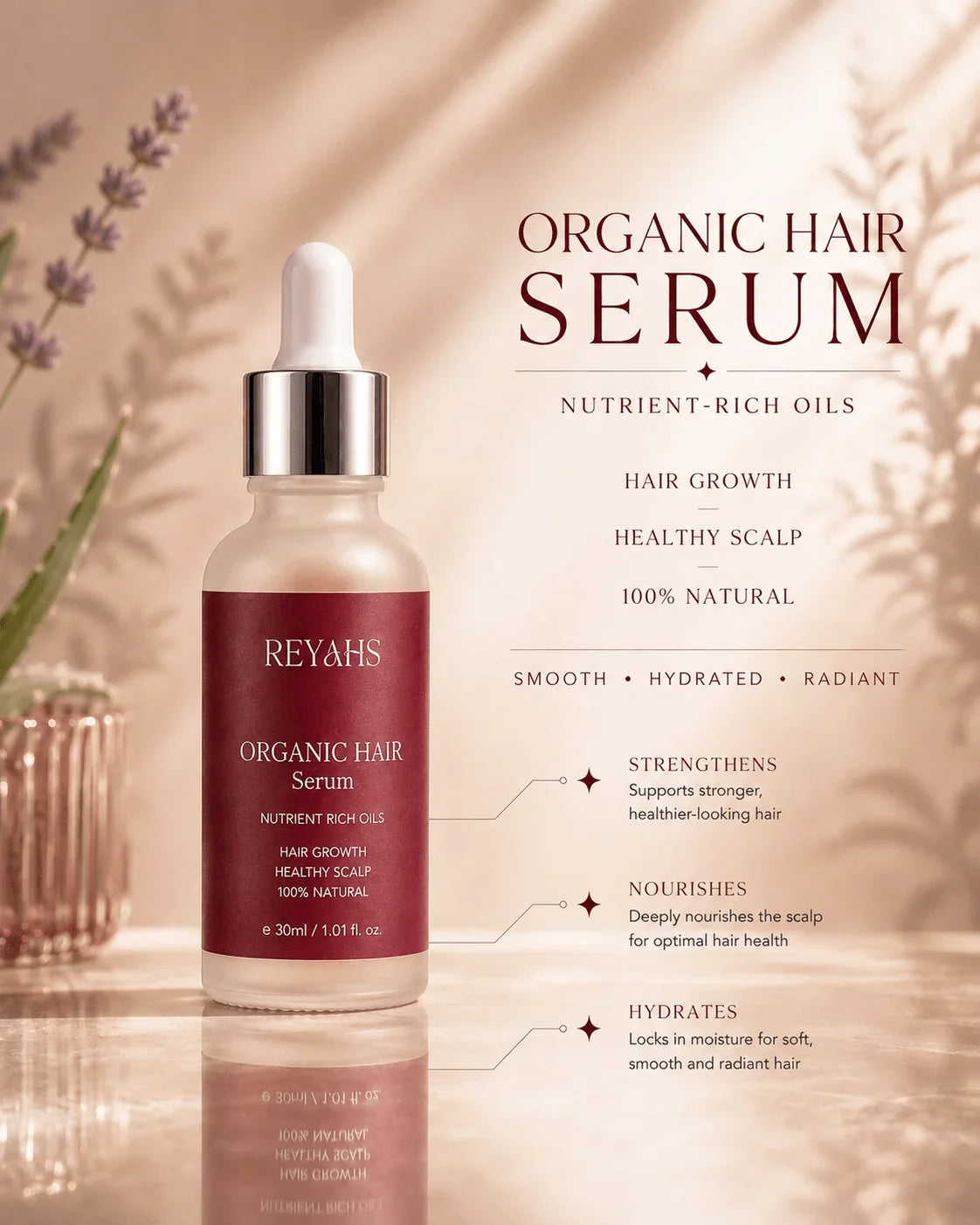 Organic Hair Serum