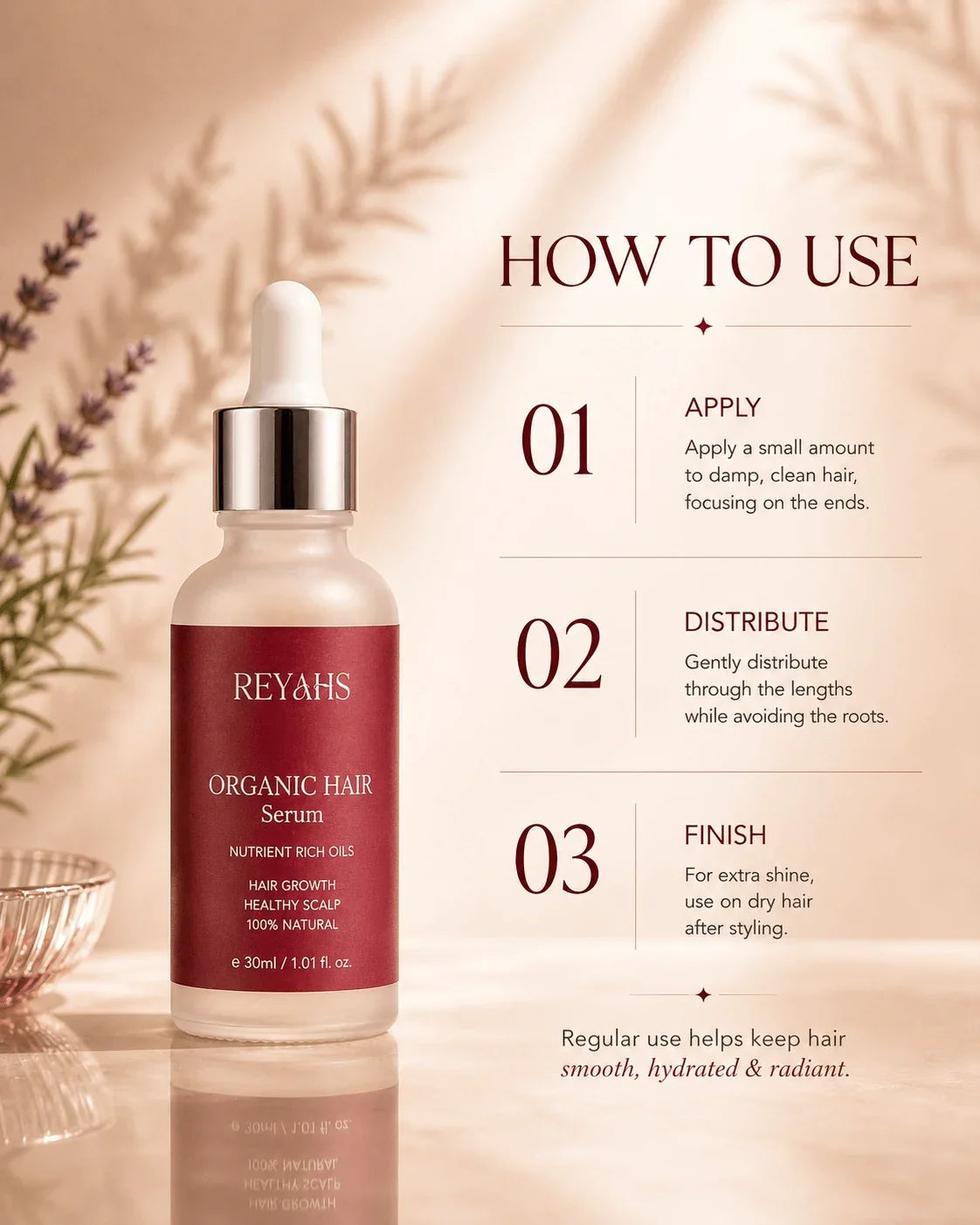 Organic Hair Serum