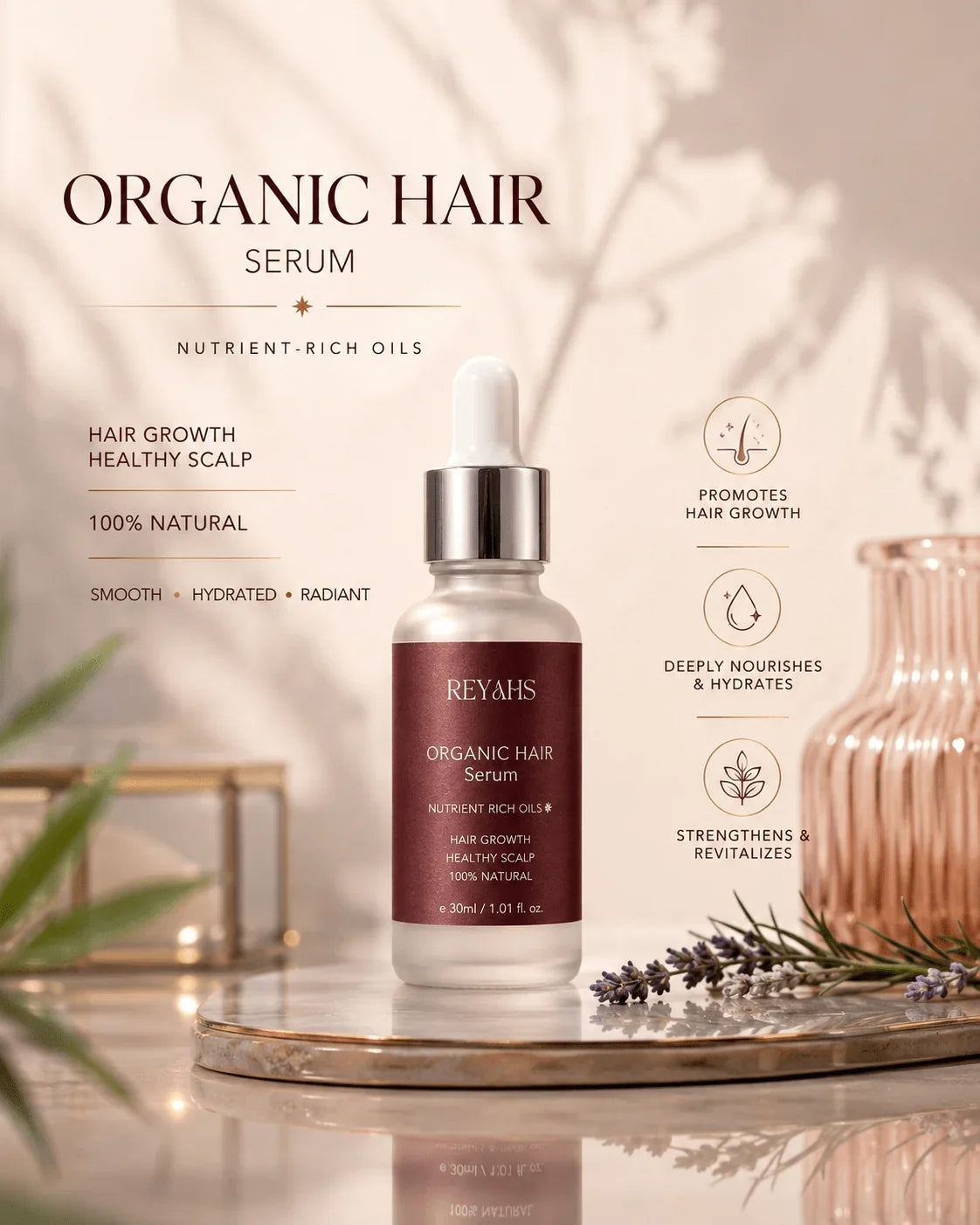 Organic Hair Serum